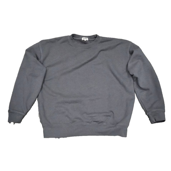 asher Other - Asher RELAXED PULLOVER SWEATSHIRT Y2K cotton Vintage Gray Medium A004176